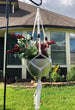 Macrame Pot Plant Hanger for Indoor/Outdoor Wall and Garden